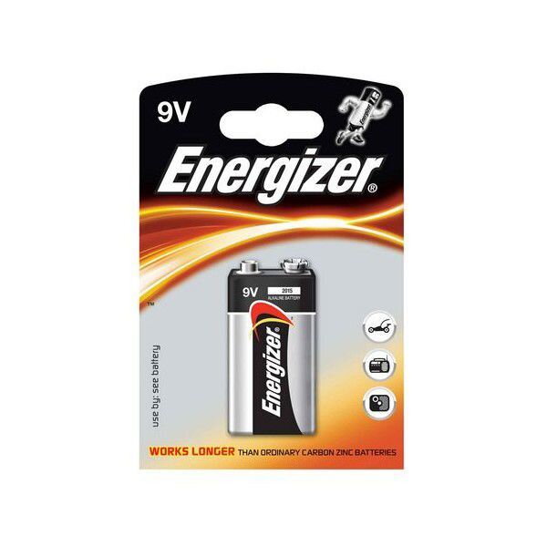 ENERGIZER Base 9V, Batéria, 6LR61 1ks