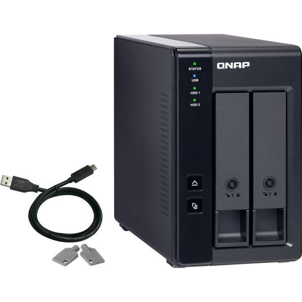 QNAP NAS Server TR-002 2xHDD bay