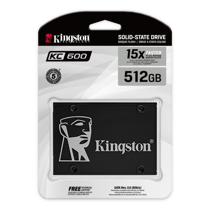 KINGSTON SSD KC600 512GB/2,5"/SATA3/7mm