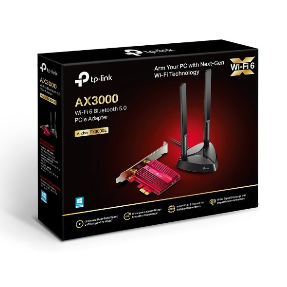 TP-Link Archer AX3000 PCIe Wi-Fi 6 Bluetooth 5.0 TP-Link Archer AX3000 PCIe Wi-Fi 6 Bluetooth 5.0