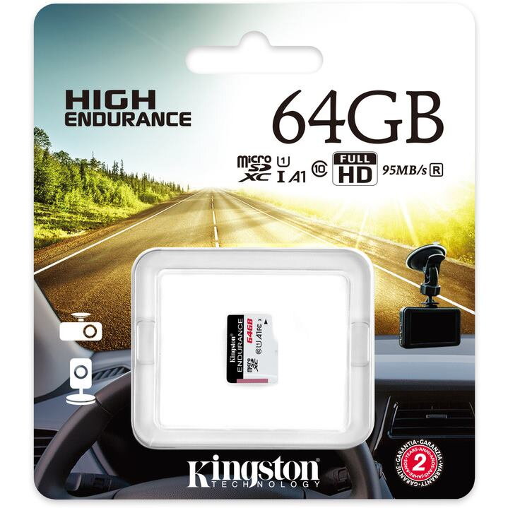 KINGSTON Micro SDXC HIGH Endurance 64GB UHS-I KINGSTON Micro SDXC HIGH Endurance 64GB UHS-I