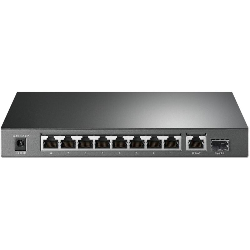 TP-Link Switch 10-Port/1000Mbps/Rack/PoE+ TP-Link Switch 10-Port/1000Mbps/Rack/PoE+