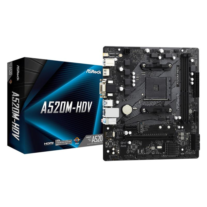 ASROCK Základná doska A520M-HDV