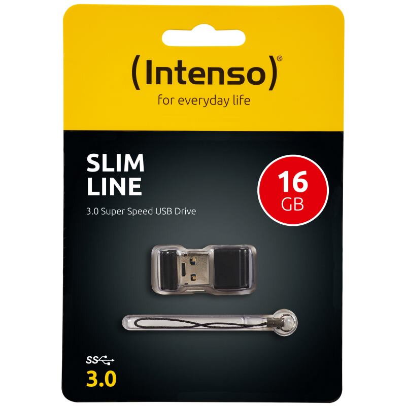 INTENSO - 16GB Slim Line USB 3.0 (3532470) INTENSO - 16GB Slim Line USB 3.0 (3532470)