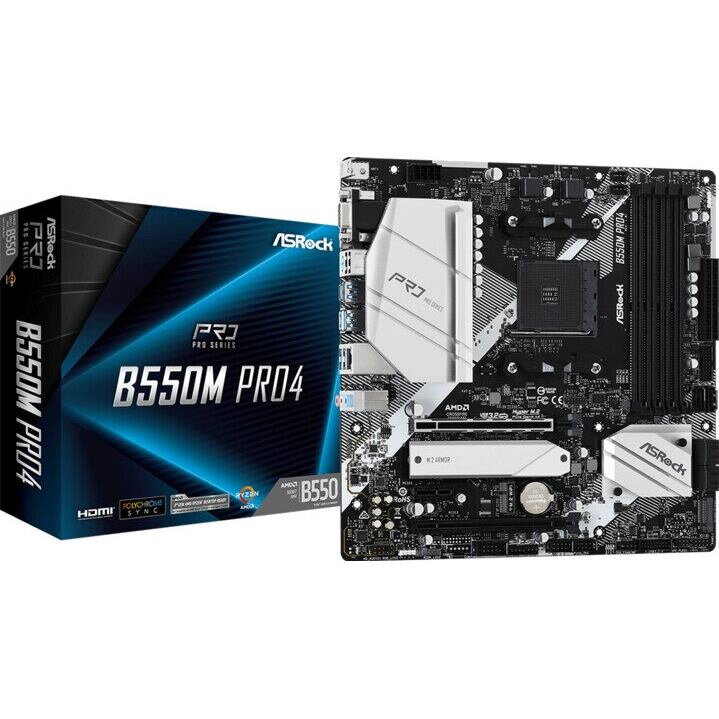 ASROCK Základná doska B550M Pro4