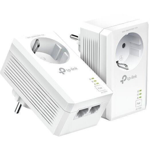 TP-Link TL-PA7027PKIT AV1000 2-Port Gigabit Passth TP-Link TL-PA7027PKIT AV1000 2-Port Gigabit Passth