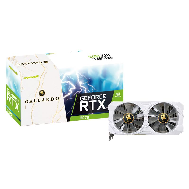 MANLI Grafická karta GeForce RTX 3070 Galla (LHR)