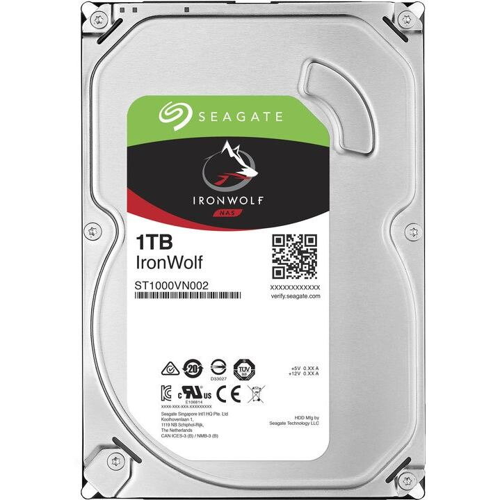 SEAGATE Iron Wolf 1TB/3,5"/64MB/20mm SEAGATE Iron Wolf 1TB/3,5"/64MB/20mm