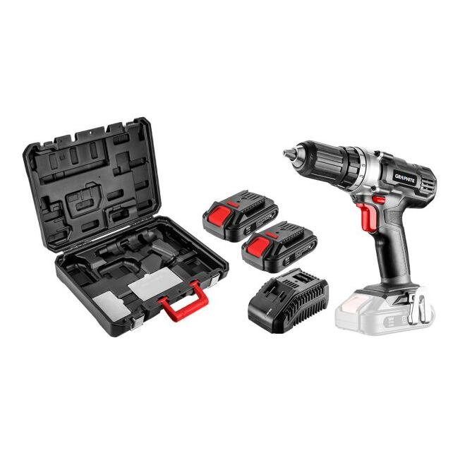 GRAPHITE ACCU Vŕtací skrutkovač 18V ENERGY+ SET GRAPHITE ACCU Vŕtací skrutkovač 18V ENERGY+ SET