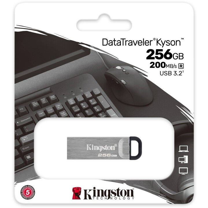 KINGSTON DataTraveler Kyson USB 3.2, 256GB KINGSTON DataTraveler Kyson USB 3.2, 256GB