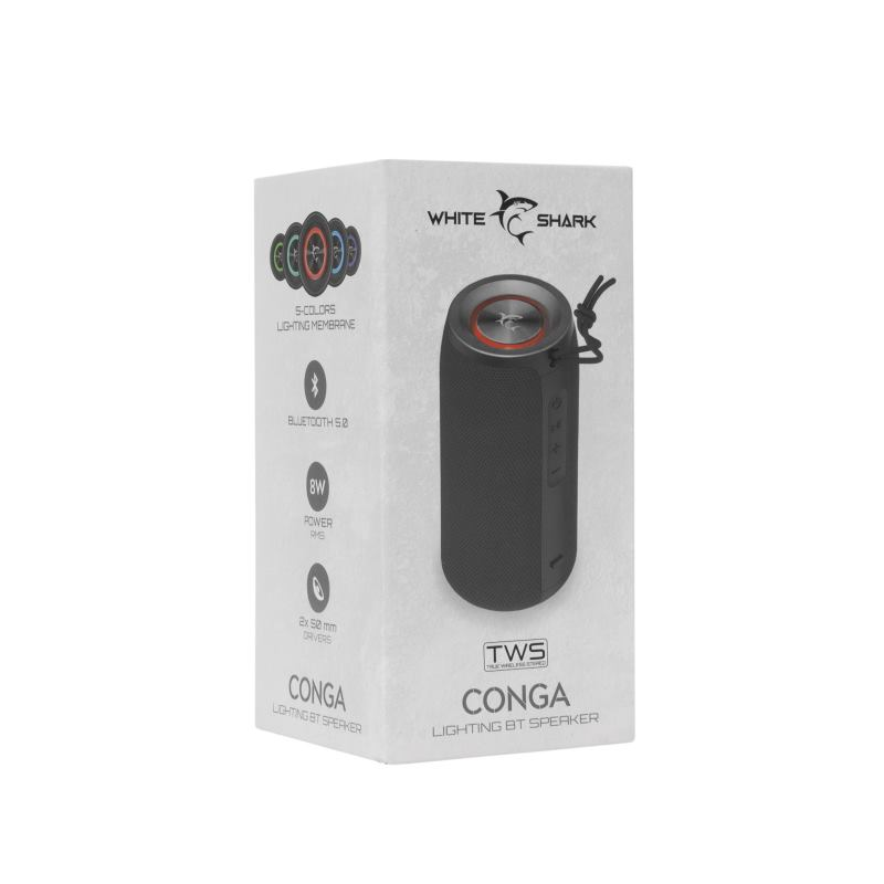 WHITE SHARK GBT-808 , BT Reproduktor 10W, TWS WHITE SHARK GBT-808 , BT Reproduktor 10W, TWS
