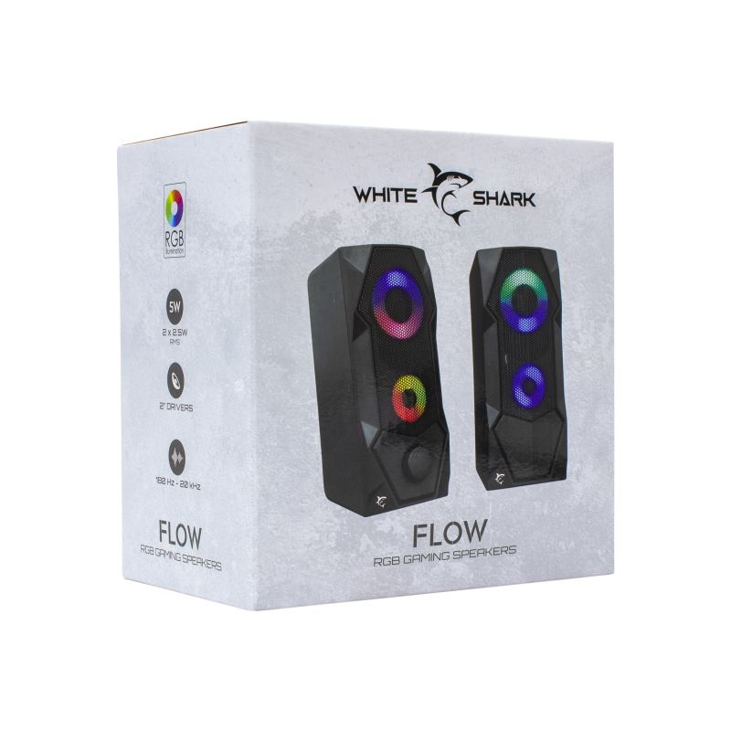 WHITE SHARK GSP-634, Reproduktory 2.0, RGB WHITE SHARK GSP-634, Reproduktory 2.0, RGB