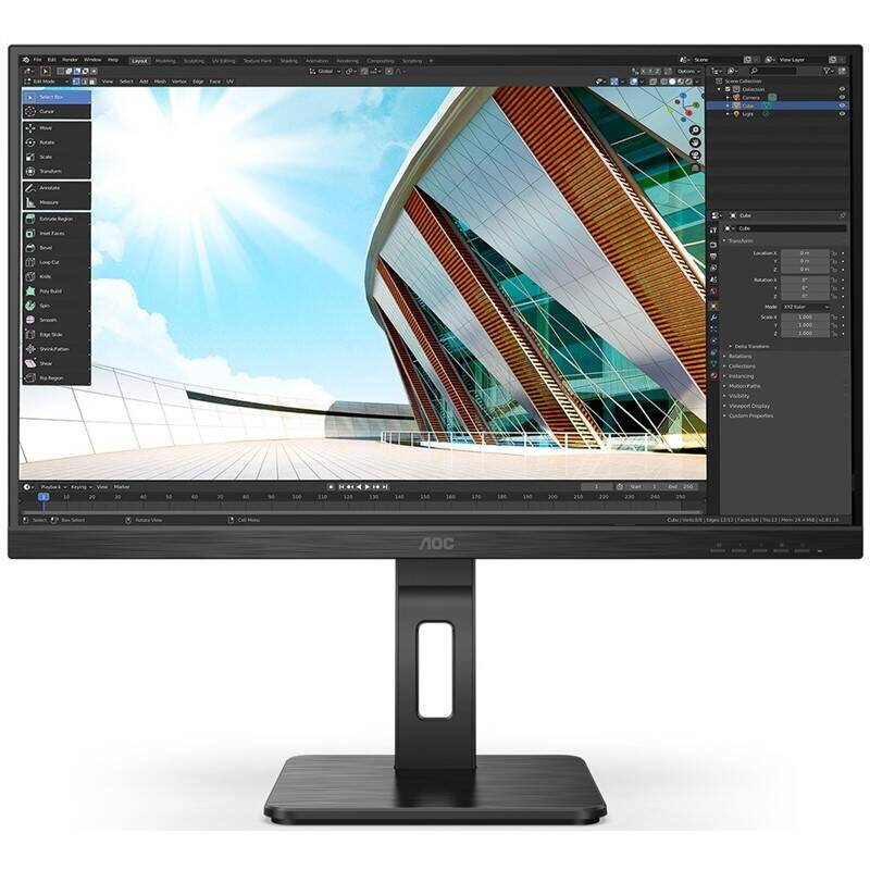 AOC 27P2Q, LED Monitor 27" FHD AOC 27P2Q, LED Monitor 27" FHD