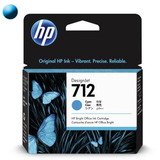 HP Cartridge HP 712 Azúrová (3ED67A) HP Cartridge HP 712 Azúrová (3ED67A)