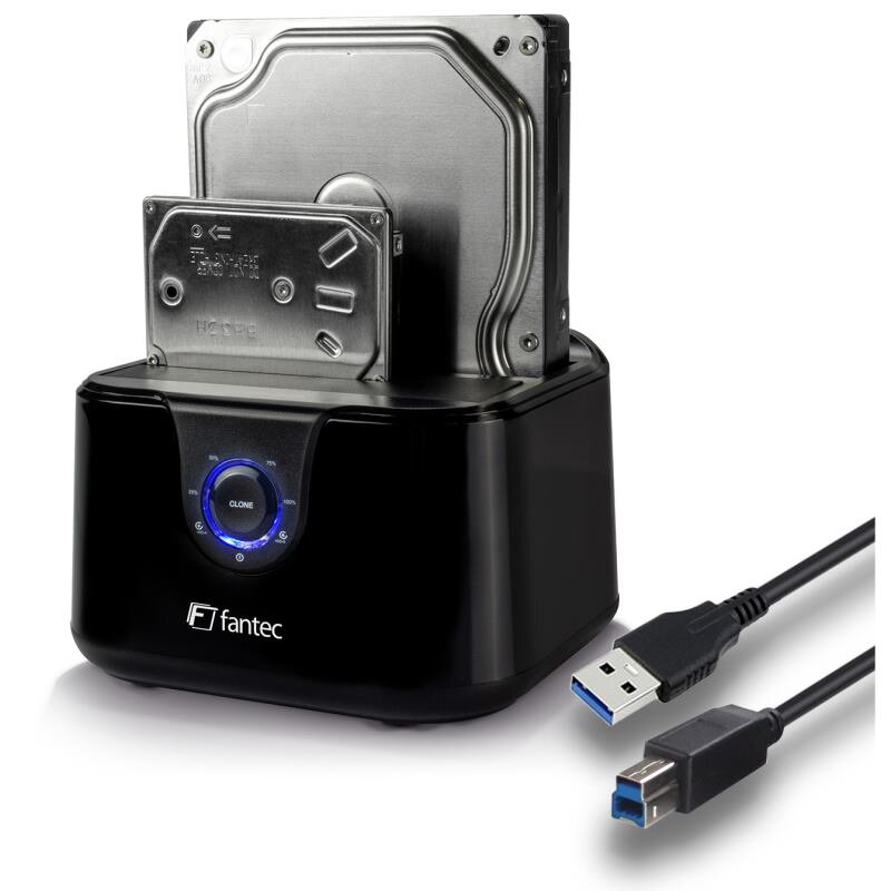 FANTEC DS-X2U3-Glanz, Klonovacia stanica USB 3.0 FANTEC DS-X2U3-Glanz, Klonovacia stanica USB 3.0