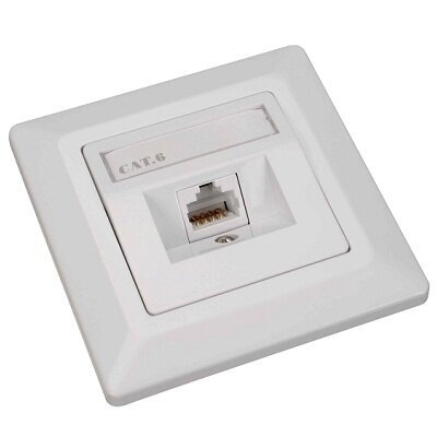 SOLARIX CAT6 STP 1x RJ45 pod omietku