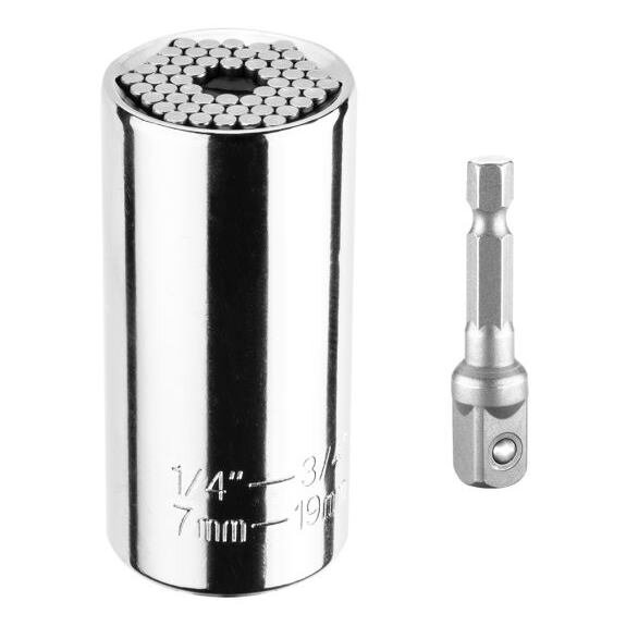 GRAPHITE 55H224, Univerzálny nástrčný kľúč 7-19 mm GRAPHITE 55H224, Univerzálny nástrčný kľúč 7-19 mm