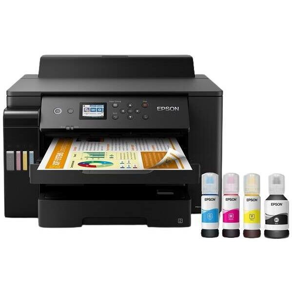 EPSON EcoTank L11160, Tlačiareň A3+, čierna