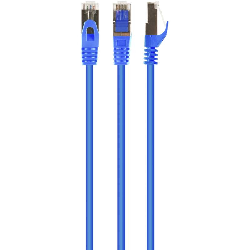 PATCH KABEL S/FTP cat.6a LSZH 1.5m blue