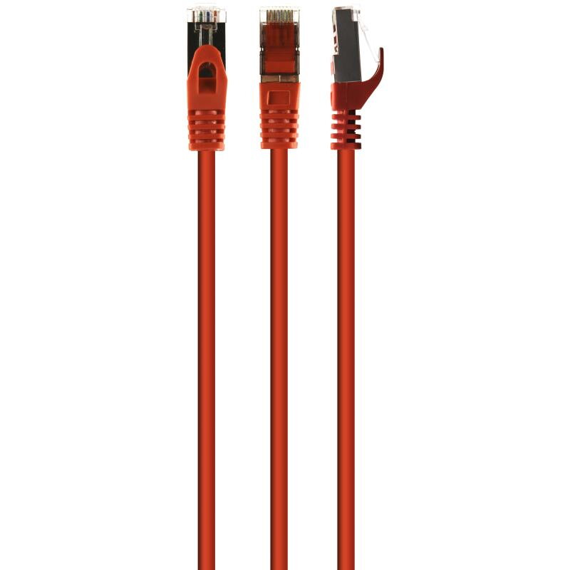 PATCH KABEL S/FTP cat.6a LSZH 3m red