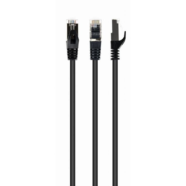 PATCH KABEL S/FTP cat.6a LSZH 0.25m black PATCH KABEL S/FTP cat.6a LSZH 0.25m black