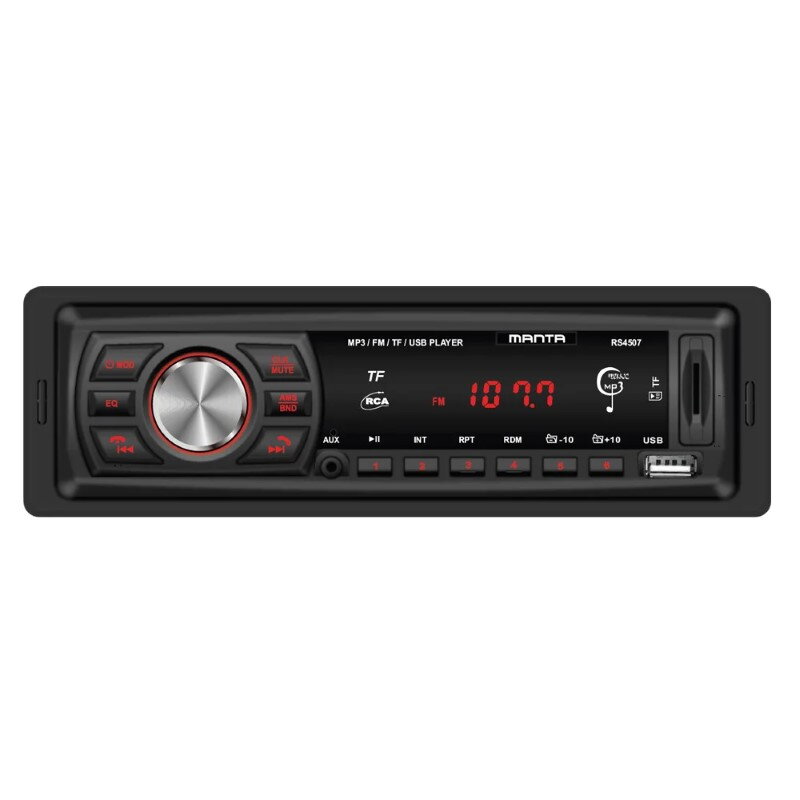 MANTA RS4507, Autorádio, MP3, Bluetooth, 1DIN MANTA RS4507, Autorádio, MP3, Bluetooth, 1DIN