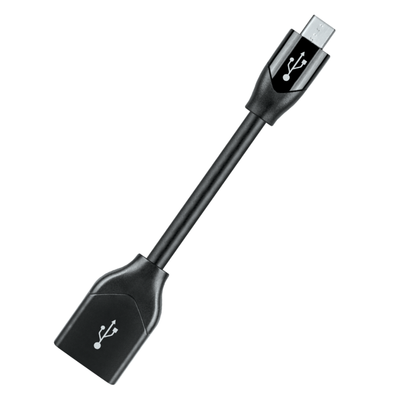 AUDIOQUEST DragonTail, Redukcia USB 2.0/USB C