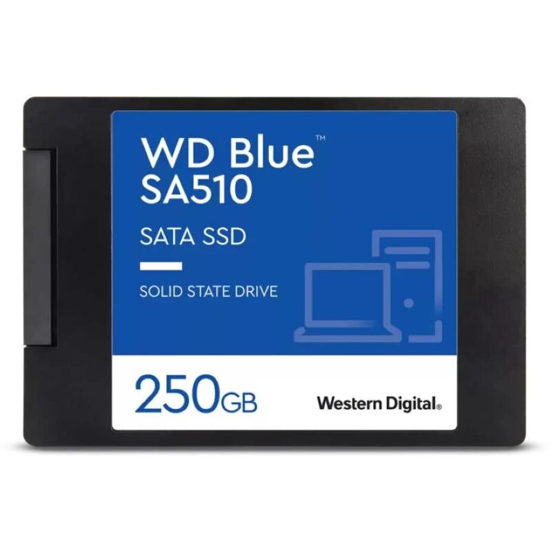 WD SSD Blue SA510 250GB/2,5"/SATA3/7mm WD SSD Blue SA510 250GB/2,5"/SATA3/7mm