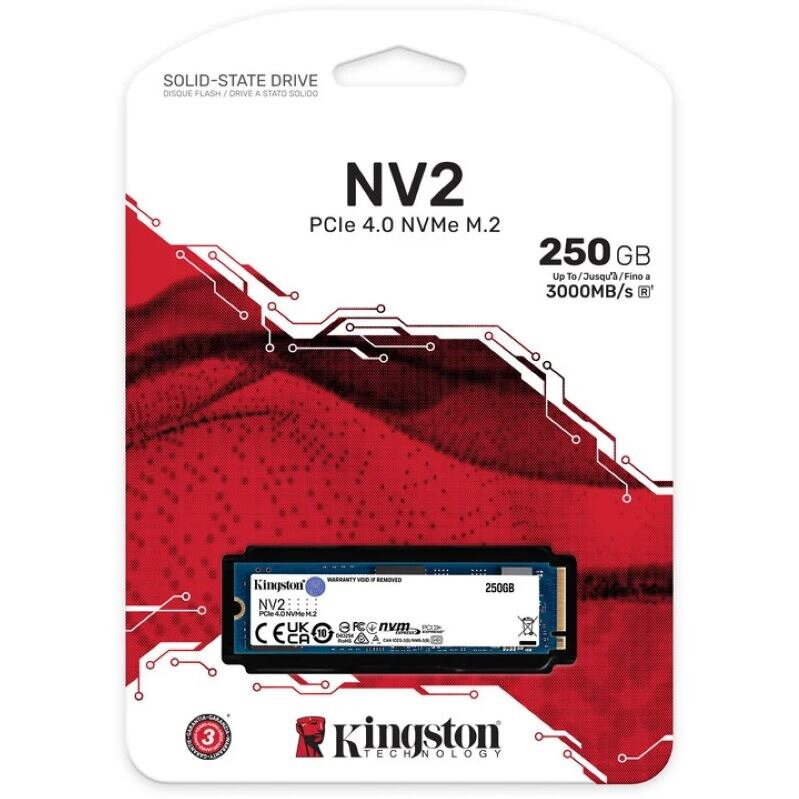 KINGSTON NV2, SSD 250GB/M.2 2280/M.2 NVMe