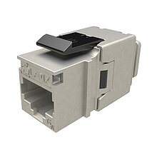 SOLARIX 10G Keystone CAT6A SXKJ-10G-STP-BK-NA SOLARIX 10G Keystone CAT6A SXKJ-10G-STP-BK-NA