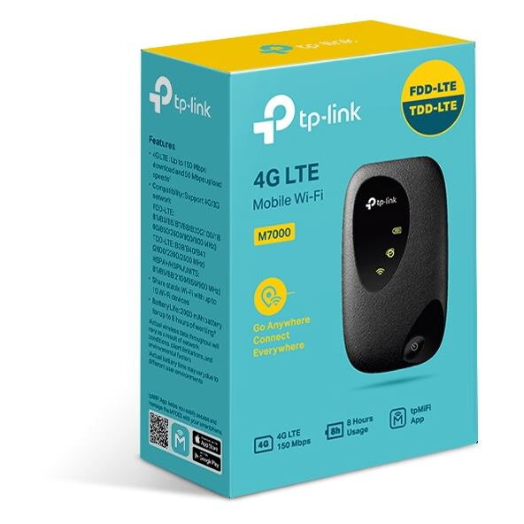 TP-Link M7000 4G LTE WiFi router TP-Link M7000 4G LTE WiFi router