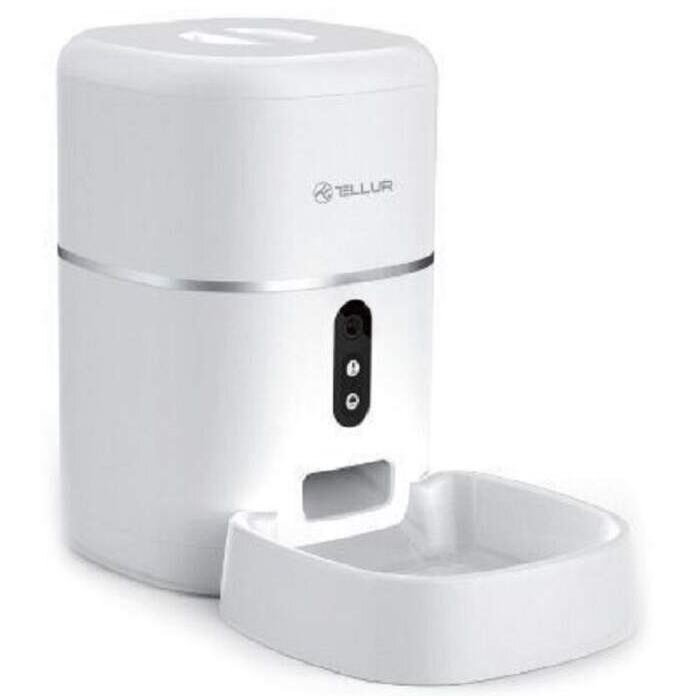TELLUR Smart WiFi Pet Feeder, 4L, biely TELLUR Smart WiFi Pet Feeder, 4L, biely