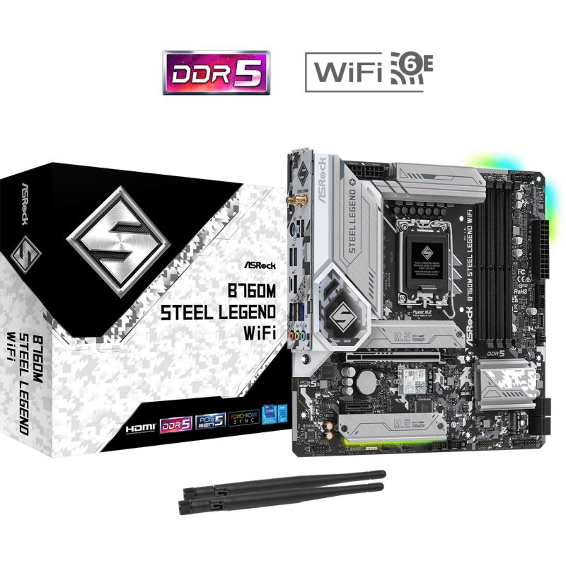 ASROCK Základná doska B760M Steel Legend WiFi