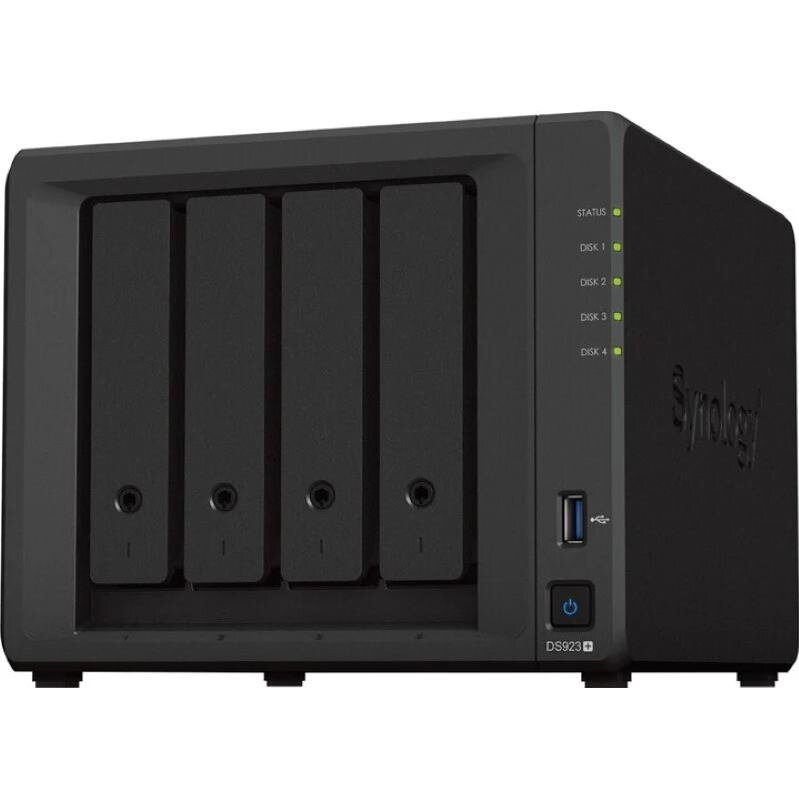 SYNOLOGY DS923+, NAS Server 4GB, 4x HDD/SSD SYNOLOGY DS923+, NAS Server 4GB, 4x HDD/SSD