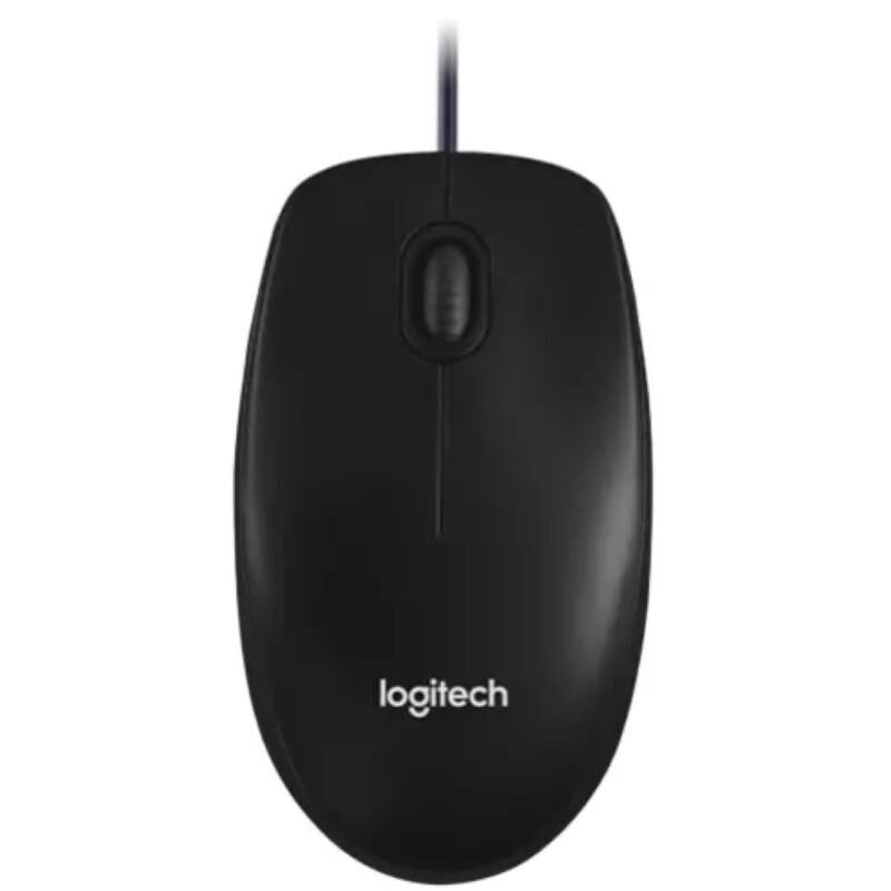 LOGITECH M100, Optická myš, čierna (910-006652)