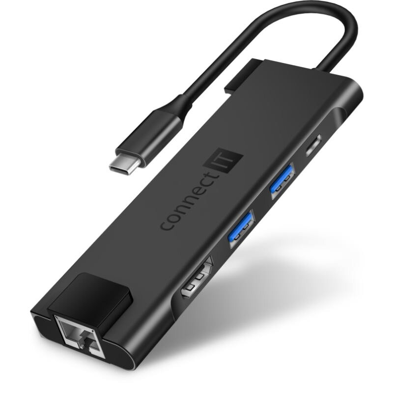 CONNECT IT USB-C 5v1, Dokovacia stanica CONNECT IT USB-C 5v1, Dokovacia stanica