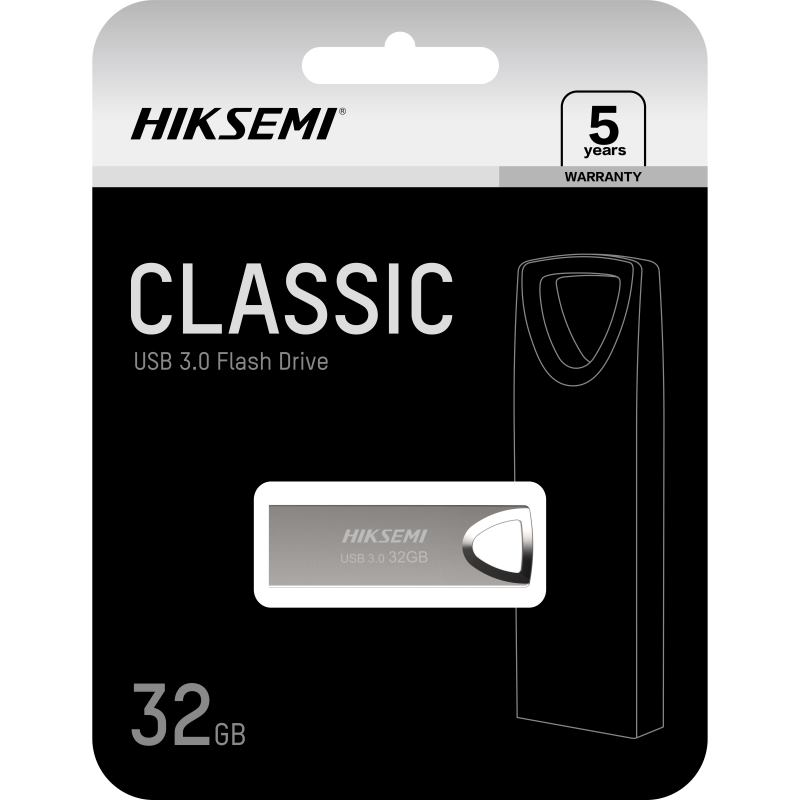 HIKSEMI HS-USB-M200 U3, USB Kľúč, 32GB, strieb