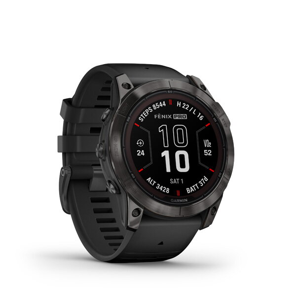 GARMIN Fénix 7X Pro, Sapphire, Solar, Black Band GARMIN Fénix 7X Pro, Sapphire, Solar, Black Band