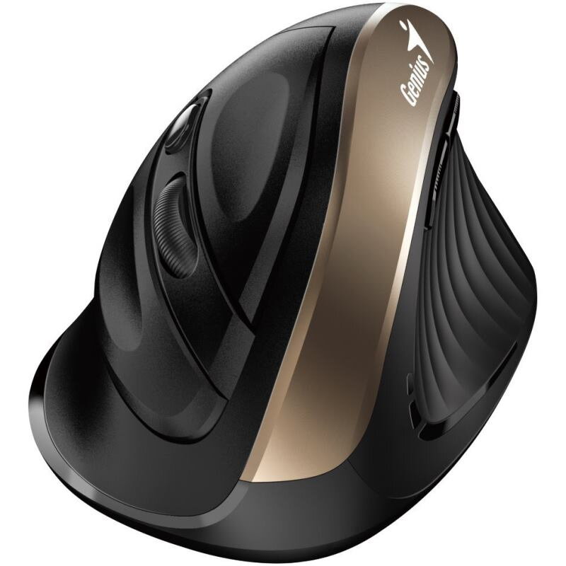 GENIUS 8250S, Bezdrôtová myš, vertikalna čier.-zla GENIUS 8250S, Bezdrôtová myš, vertikalna čier.-zla