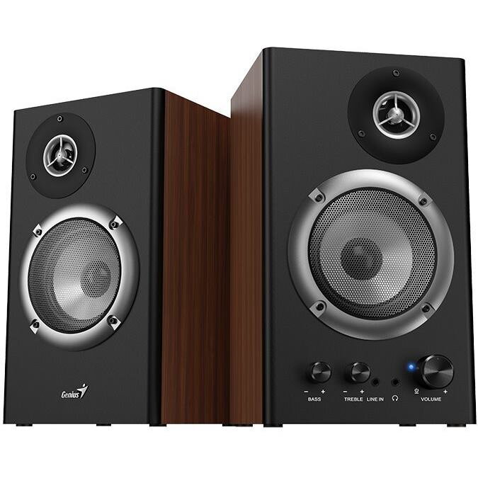 GENIUS SP-HF1200B 36W RMS 2.0, Reproduktory hnedé GENIUS SP-HF1200B 36W RMS 2.0, Reproduktory hnedé