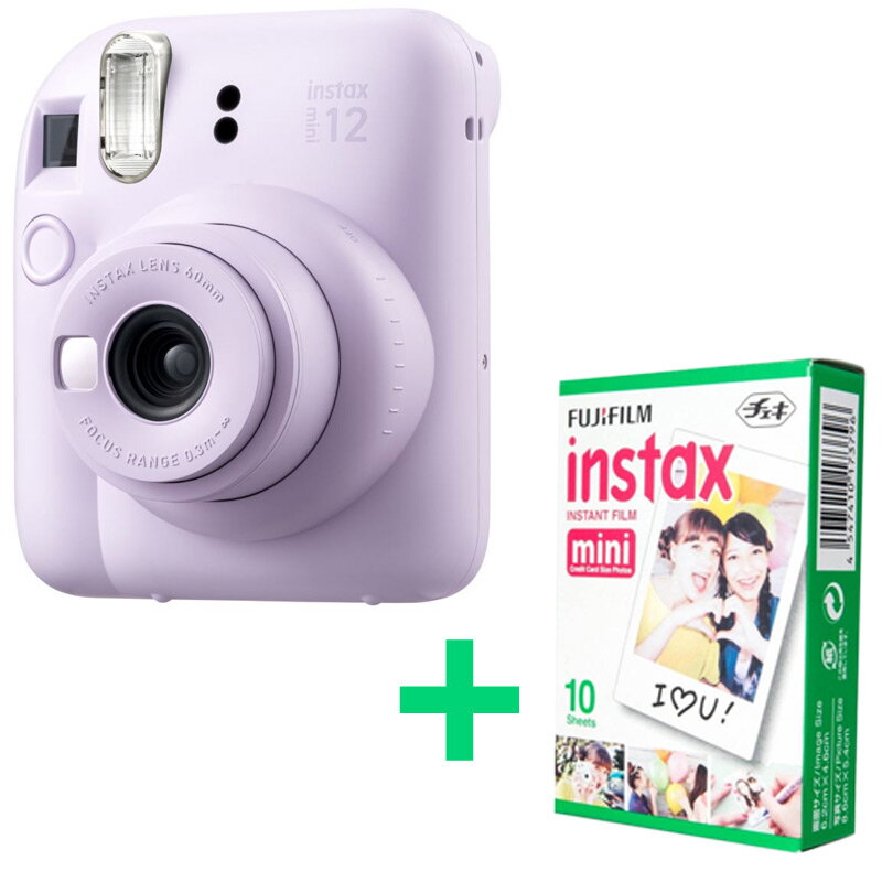 FujiFilm Instax Mini 12, Lilac Purple + 10 foto FujiFilm Instax Mini 12, Lilac Purple + 10 foto
