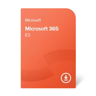 MICROSOFT 365 E3, 1rok, el. lic. CSP