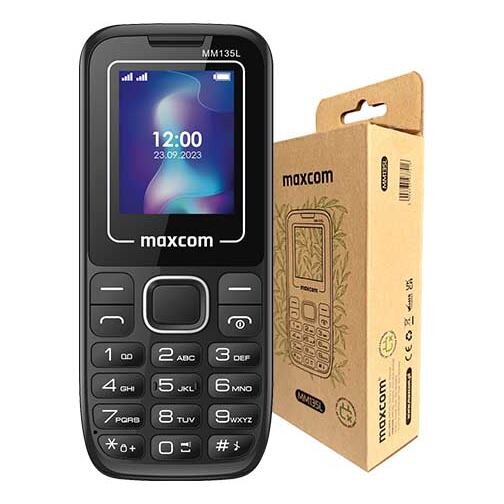 MAXCOM Telefón DUAL Sim MM135 Light, čierno-modrý MAXCOM Telefón DUAL Sim MM135 Light, čierno-modrý