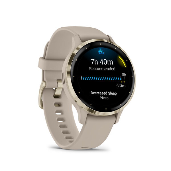 GARMIN VENU 3S, Smart hodinky, French Gray/Soft Go