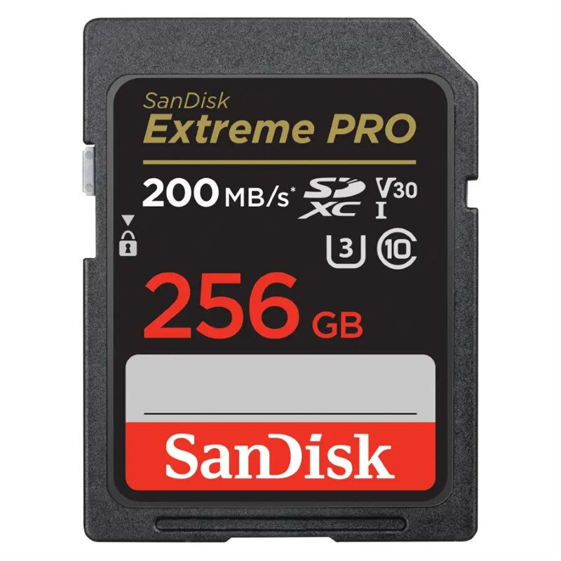 SanDisk Extreme PRO SD karta, 256 GB, SDXC, UHS-I SanDisk Extreme PRO SD karta, 256 GB, SDXC, UHS-I
