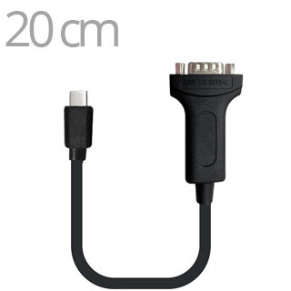 CABLE KU31-232A redukcia z USB3.1/C na RS232 0,2m CABLE KU31-232A redukcia z USB3.1/C na RS232 0,2m