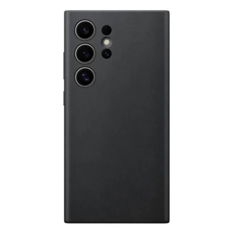 SAMSUNG Vegan, Puzdro pre S24 Ultra, čierne SAMSUNG Vegan, Puzdro pre S24 Ultra, čierne