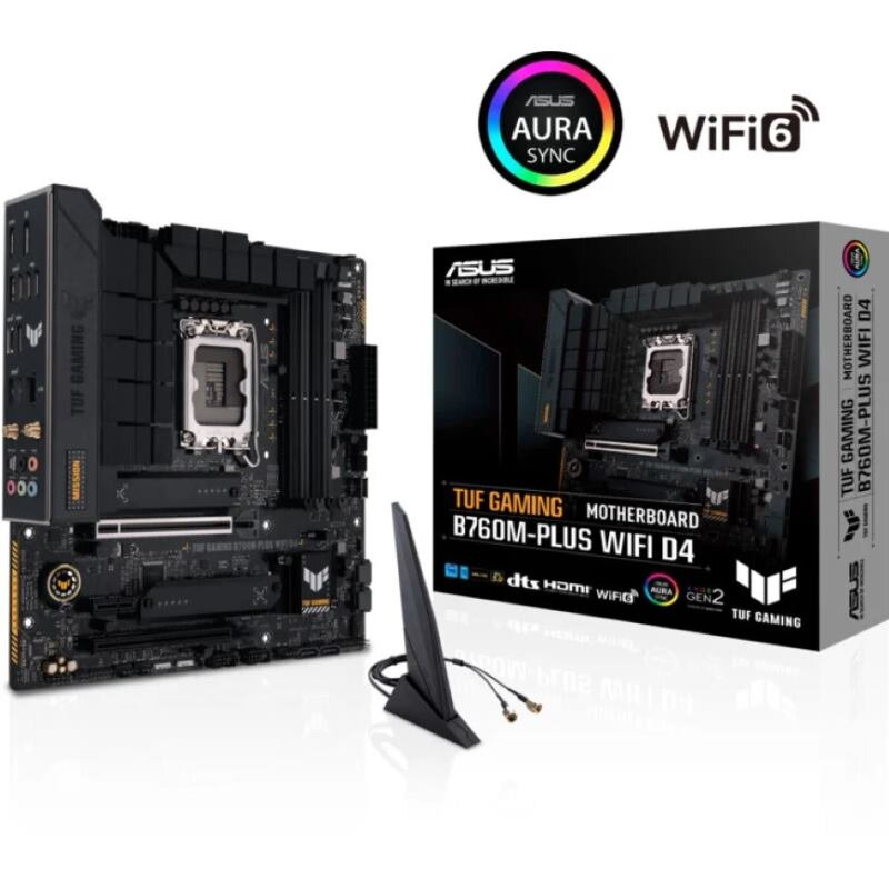 ASUS Základná doska TUF GAMING B760-PLUS WIFI D4 ASUS Základná doska TUF GAMING B760-PLUS WIFI D4