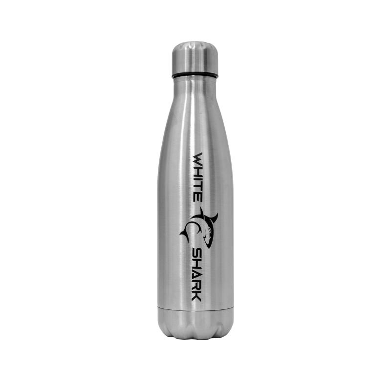 WHITE SHARK POSEIDON, Fľaša na vodu, 500ml, nerez WHITE SHARK POSEIDON, Fľaša na vodu, 500ml, nerez