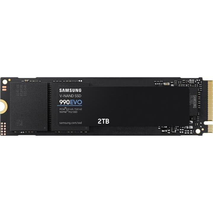SAMSUNG SSD 990 EVO, 2TB/M.2 2280/PCIe NVMe SAMSUNG SSD 990 EVO, 2TB/M.2 2280/PCIe NVMe